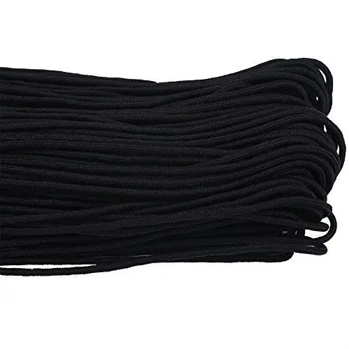 Produktbild: NIZUUONE 2 Mm Durchmesser Multifunktions-Paracord-Kletterseil für Outdoor-Aktivitäten, 100 M, Schwarz (Black)