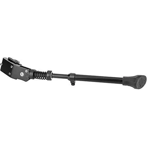 Produktbild: NIZUUONE Fahrradständer, Verstellbar, Langlebig, Aluminiumlegierung, Seitenstütze, Parkständer, Fahrradzubehör für Mountainbike, Rennrad, Schwarz