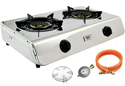 Produktbild: NJ LPG-Gaskocher, 2 Flammen, 6 kW