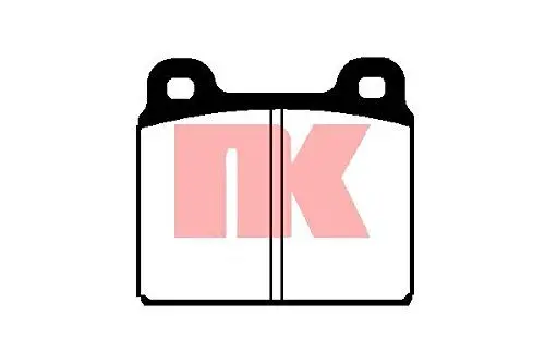 Produktbild: NK 224706 Bremsbelagsatz, Scheibenbremse