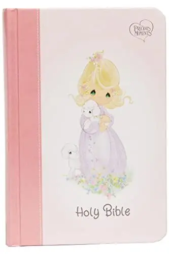 Produktbild: NKJV, Precious Moments Small Hands Bible, Hardcover, Pink, Comfort Print: Holy Bible, New King James Version