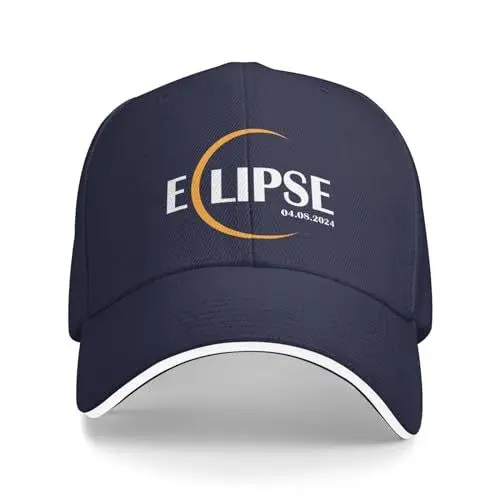 Produktbild: NLWQEKV Total Solars Eclipse 2024 Cap für Frauen Papa Hut lustige Cap