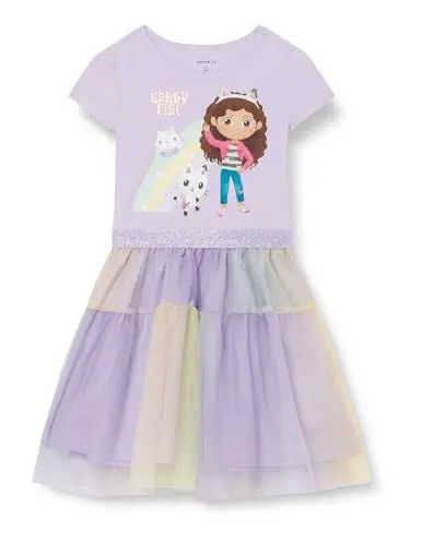 Produktbild: Nmfmaud Gabby Ss Tulle Dress Sky