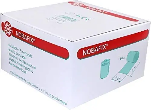Produktbild: Nobamed Nobafix-Bandagen, 50 Stück, Anpassungsbinden von Nobamed – 4 cm x 4 m