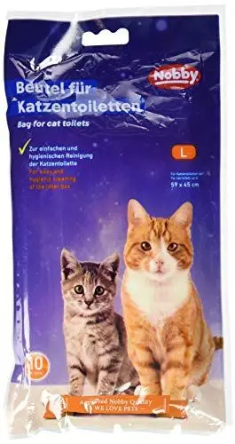 Produktbild: Nobby 67396 Beutel für Katzentoiletten L für Toilettenbis59x45cm,10Stück