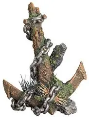 Produktbild: Nobby Aqua Ornaments ANKER MIT PFLANZEN, 14,5 x 10,0 x 19,0 cm, 1 Stück