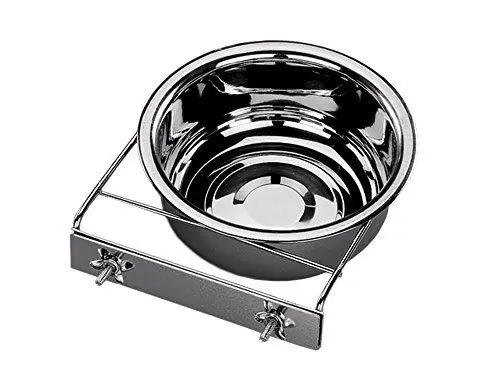 Produktbild: Nobby Edelstahlnapf mit Befestigung Ring mit Schraube Ø 18,0 cm 1,35 ltr.