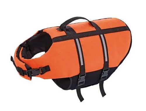 Produktbild: Nobby Hunde Schwimmhilfe, neon orange, XS, 25 cm, 1 Stück