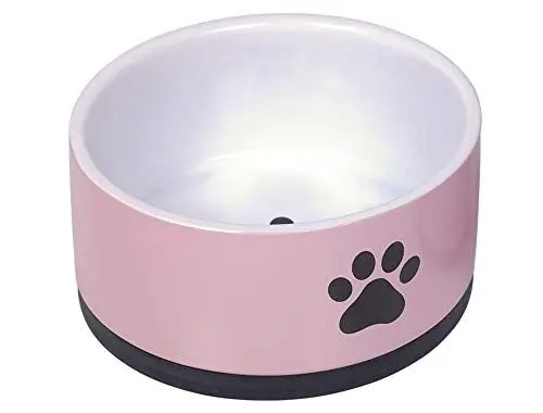 Produktbild: Nobby Keramik Napf Paw, pink Ø 17 x 8 cm, 1,10 l, 1 Stück
