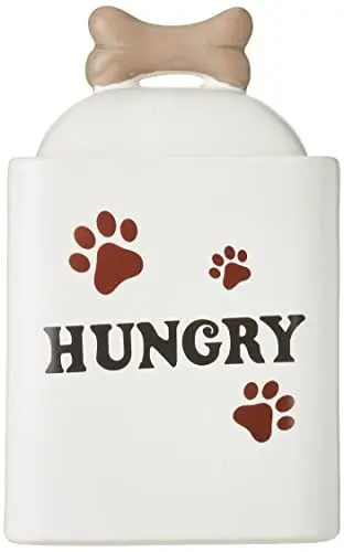 Produktbild: Nobby Keramik Snackdose HUNGRY creme 10,5 x 10,5 x 18 cm