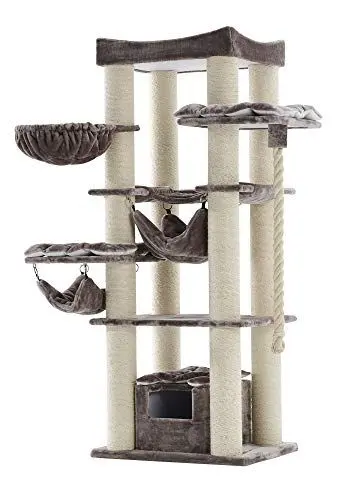 Produktbild: Nobby Kratzbaum Rubi, Cappuccino, 60 x 80 x 197 cm, 1 Stück