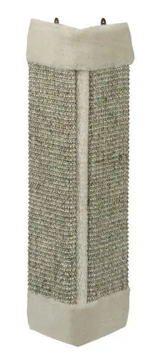 Produktbild: Nobby Kratzecke mit Plüsch, grau 49 x 22 cm, 1 Stück