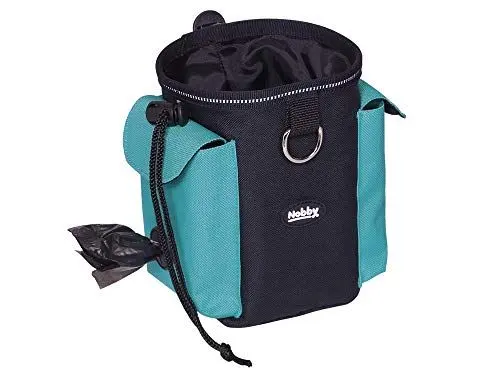 Produktbild: Nobby Snackbeutel 2 in 1 blau Ø 11 x 16 cm