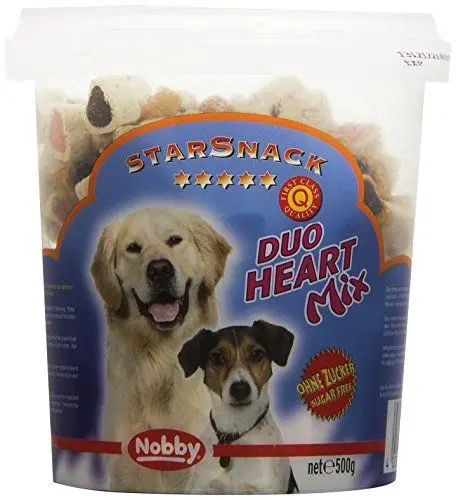 Produktbild: Nobby StarSnack Duo Heart Mix, 1 Dose (1 x 500 g)