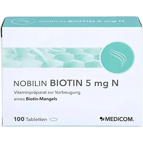 Produktbild: Nobilin Biotin 5 mg N Tabletten