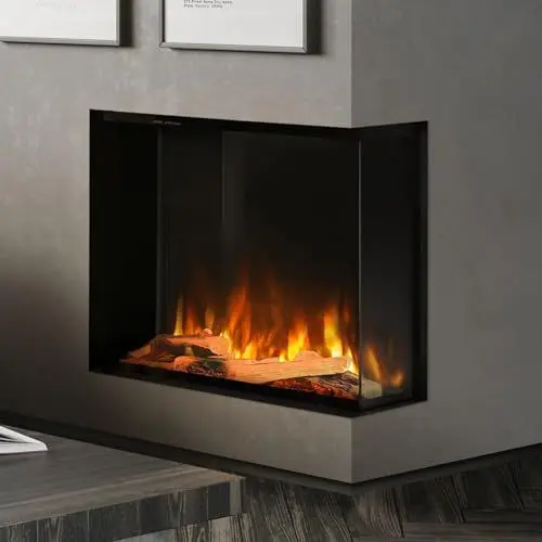 Produktbild: Noble Flame ELLASON (Elektrokamin Wandeinbau): 610 - intensive clear/Kristall