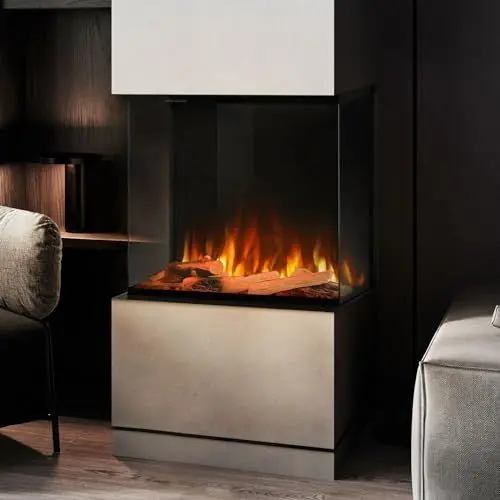 Produktbild: Noble Flame ELLASON (Elektrokamin Wandeinbau): 740 - smoky light/helles Rauchquarz