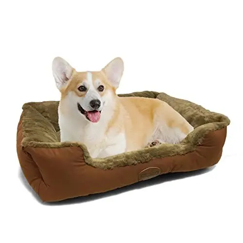 Produktbild: Nobleza Hundebett, Grosse Hunde körbchen, Hundesofa, Hundekissen, Hundekorb Bezug Waschbar, M 75 * 50cm