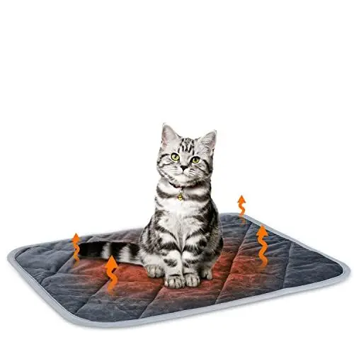 Produktbild: Nobleza Selbstheizende Decke für Katzen & Hunde, Wärmematte Heizdeckem/Heizmatte, Katzendecke, Waschbare Hunde Thermodecke
