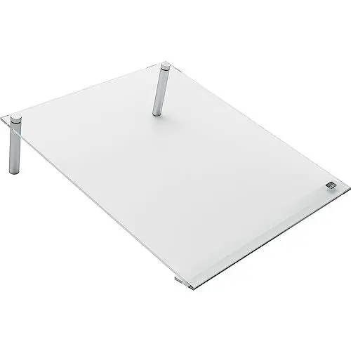 Produktbild: Nobo Notiztfale A4, Mini-Whiteboard Aufstellbares Schreibtisch-Notizboard, Tragbar, Trocken Abwischbares Acrylglas, Rahmenlos, Zuhause/Büro, 210 x 297 mm, Inklusive Marker, Durchsichtig, 1915612