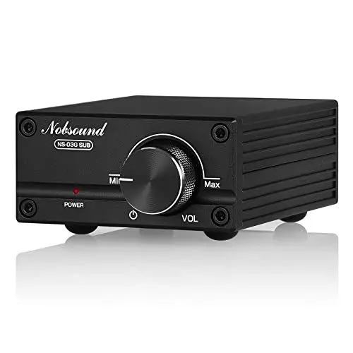 Produktbild: Nobsound 100W Subwoofer Verstärker Mono-Leistungsverstärker Digital Power Amplifier Mini Audio Amp (Ohne Netzteil)