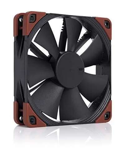Produktbild: Noctua NF-F12 iPPC-24V-3000 Q100 IP67 PWM, Industrielüfter, 4-Pin, 3000 RPM, 24V Version (120mm, Schwarz)