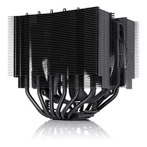 Produktbild: Noctua NH-D15S chromax.black, Premium CPU-Kühler mit NF-A15 PWM 140mm Lüfter (Schwarz)