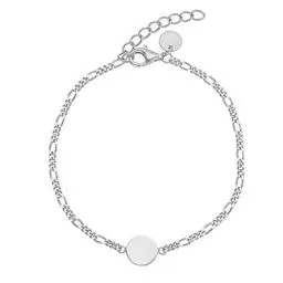 Produktbild: NOELANI Armband 925 Sterling Silber Damen Armschmuck, 16+3 cm, Silber, Coin, Kommt in Schmuck Geschenk Box, 2030112