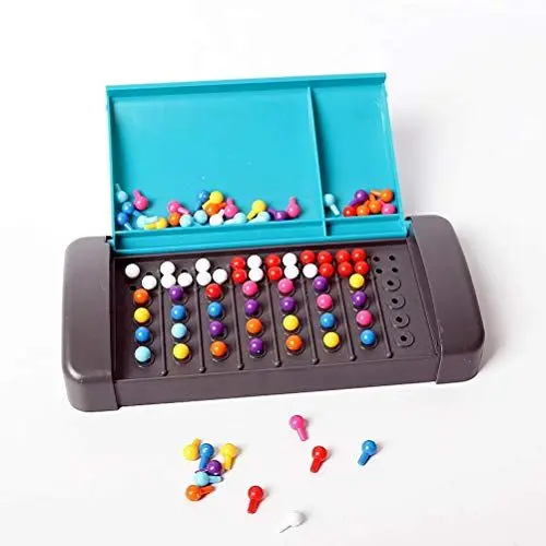 Produktbild: NOENNULL Code Breaker-Brettspiel – Mastermind-Strategiespiel, Farbcode-Brechspiel – Entwicklungsspielzeug Kinder Jungen und Mädchen, Familienspiele, Geeignet 2 Spieler