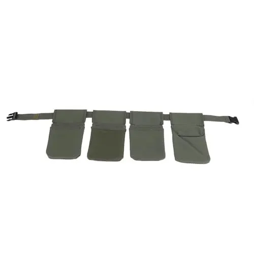 Produktbild: NOENNULL Gartenwerkzeug-Taillenschürze, Multifunktionale Schürzen für die Gartenarbeit, Taillenwerkzeug-Aufbewahrung, Organizer-Tasche mit Verstellbarem Gürtel für Scheren, Zangen