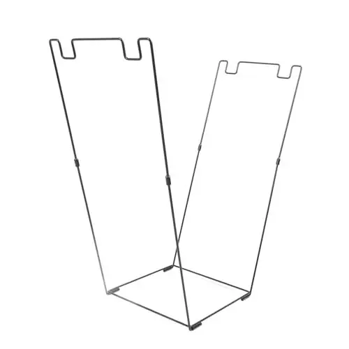 Produktbild: NOENNULL Laubsack-Ständer, Kohlenstoffstahl, Laubsack-Halter, Tragbarer Müllsack-Halter, Ständer, 30–45 Gallonen, Garten-Müllsack-Halter, Rahmen für Recycling-Taschen-Organizer,