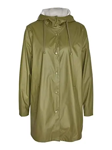 Produktbild: NOISY MAY Damen NMSKY L/S A-LINE Raincoat NOOS Regenmantel, Kalamata, XS