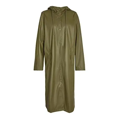 Produktbild: NOISY MAY Damen NMSKY L/S X-Long A-LINE Raincoat NOOS Regenmantel, Kalamata, s