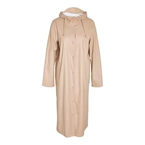 Produktbild: NOISY MAY Damen NMSKY L/S X-Long A-LINE Raincoat NOOS Regenmantel, Nomad, S