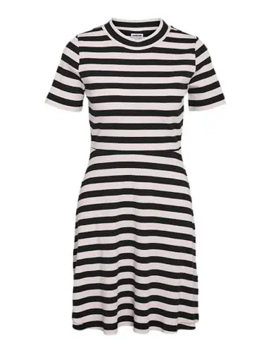 Produktbild: Noisy May Damen Nmelinor S/S Skater Dress JRS Noos, Birch, S EU
