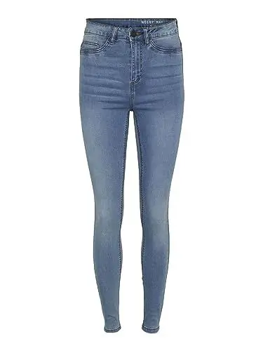 Produktbild: Noisy May NOS DE Damen Nmcallie Hw Vi059lb Noos Skinny Jeans, Blau(blaulight Blue Denim), 30W / 34L EU
