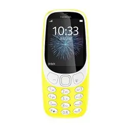 Produktbild: Nokia 3310 (2,4 Zoll Farbdisplay, 2MP Kamera, Bluetooth, Radio, MP3 Player, Dual Sim) gelb, 0.016