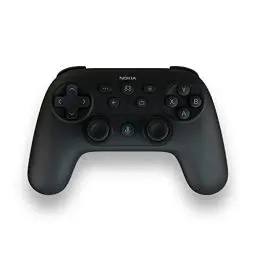 Produktbild: Nokia Bluetooth Game Controller mit Sprachsteuerung - Gamepad mit Google Assistant, Joystick, Fernbedienung für Android TVs und Streaming Geräte. Echtzeit Vibrationsfeedback, USB-C Ladeanschluss