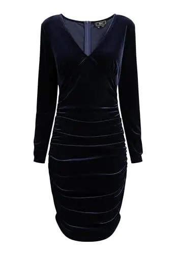 Produktbild: nolie Damen Kleid 19225531-NO01, Dunkelmarine, L