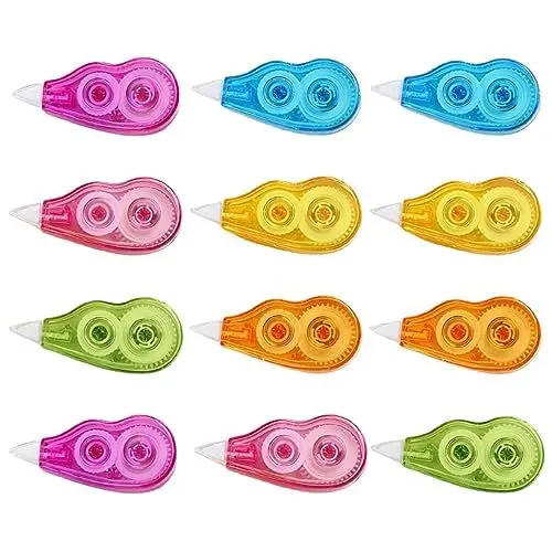 Produktbild: NOLITOY 24st Stift-radiergummiband Versenkbares Whiteout Radiergummibandspender Korrigierte Bänder Korrekturband-nachfüllung White-out-korrekturroller Dekoratives Werkzeug Niedlich Schüler