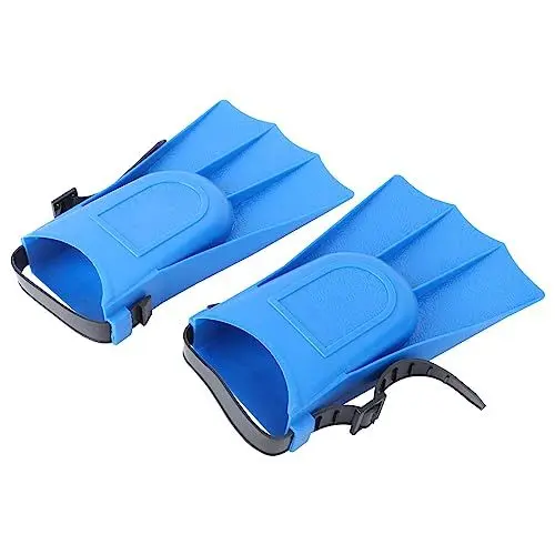 Produktbild: NOLITOY Tauchflossen Schwimmende Flossen Zum Schwimmen Und Schnorcheln Schwimmflossen Schwimmtrainingsflossen Für Rundenschwimmen Für Mädchen Und Jungen 25–30 Meter Blau Schnorchelflossen