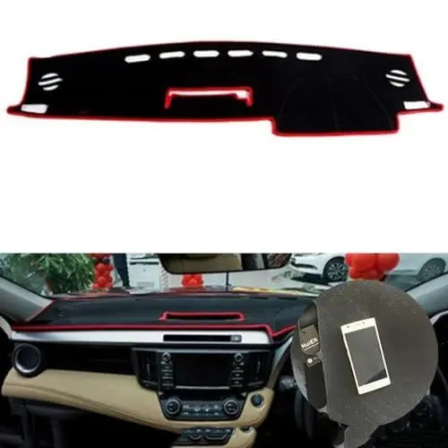 Produktbild: NonWoohdf Auto Armaturenbrett Abdeckung Silikon, Für Hyundai Elantra 2008 2009 2010 Armaturenbrettmatte Teppich Auto Armaturenbrettmatte