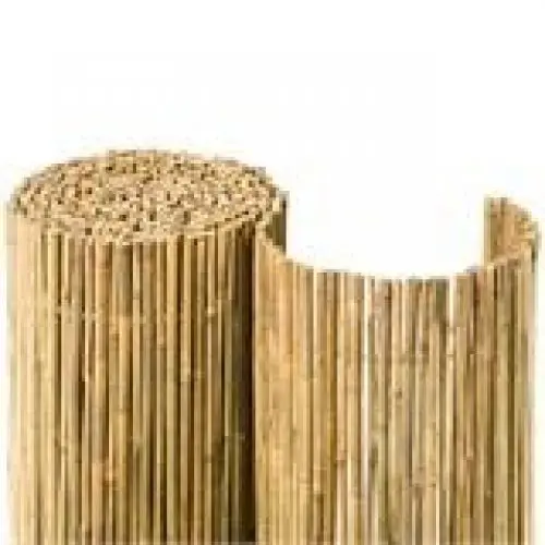 Produktbild: NOOR Bambusmatte Bahia - Natürlicher Sichtschutz aus Bambus für Balkon, Terrasse und Garten - Wetterfeste Sichtschutzmatte zum Anbringen am Zaun - 90 cm x 3 m Bambusrohr mit ca. 40 mm ⌀