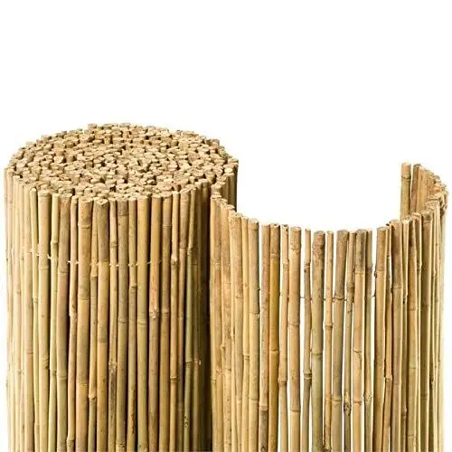 Produktbild: NOOR Bambusmatte Bahia - Natürlicher Sichtschutz aus Bambus für Balkon, Terrasse und Garten - Wetterfeste Sichtschutzmatte zum Anbringen am Zaun - 150 cm x 3 m - schmales Bambusrohr