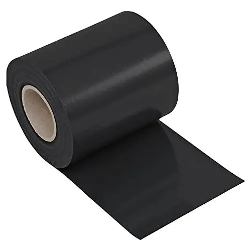 Produktbild: NOOR Sichtschutzstreifen PVC BLICKDICHT für Doppelstabmattenzaun - Zaunsichtschutz Rolle anthrazit 0,19x35 m - blickdichter Wind- & Sichtschutz - Zaunblende 630 g/m² inkl. 28 Klemmschienen