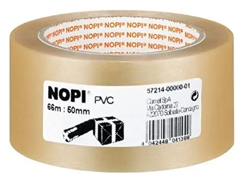 Produktbild: tesa NOPI Packband^ transparent^ 66m x 50mm