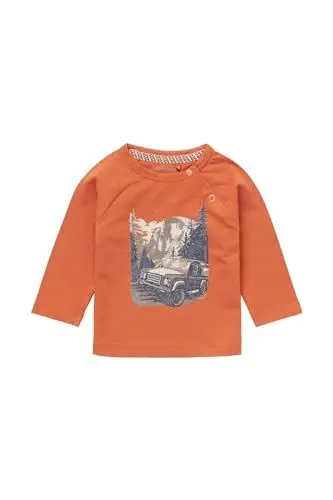 Produktbild: Noppies Baby Baby-Jungen Boys Tee Jinan Long Sleeve T-Shirt, Bombay Brown-P485, 50