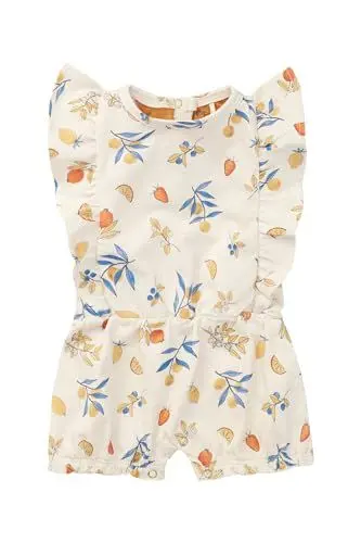 Produktbild: Noppies Baby Baby-Mädchen Girls Playsuit Anny Allover Print Overall, Antique White-P331, 50