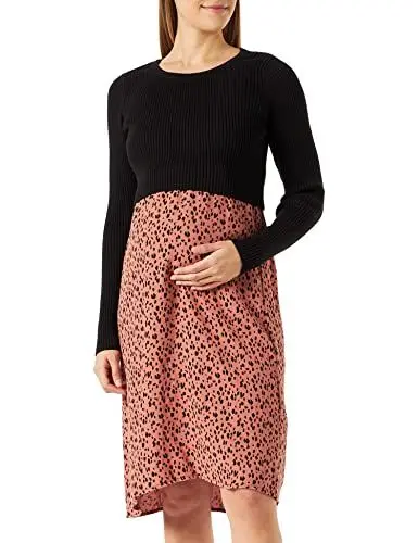 Produktbild: Noppies Damen Dress Evaux Nursing Sleeveless With Pullover Kleid, Black - P090, 34 EU