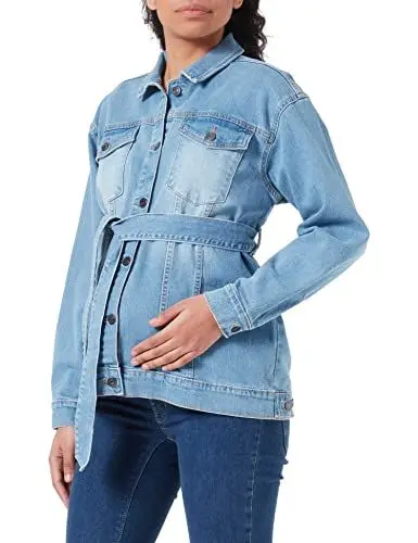 Produktbild: Noppies Damen Jacket Budapest Long Sleeve Strickjacke, Aged Blue - P144, 40 EU